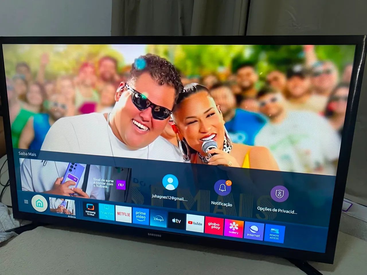 TV SMART SAMSUNG TIZEN 32 - Foto 2