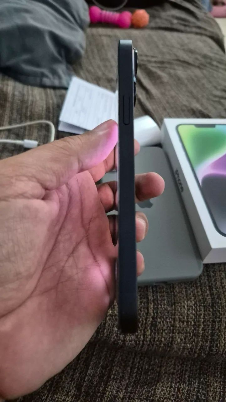 iPhone 14 Plus 128GB Com nota fiscal - Foto 3
