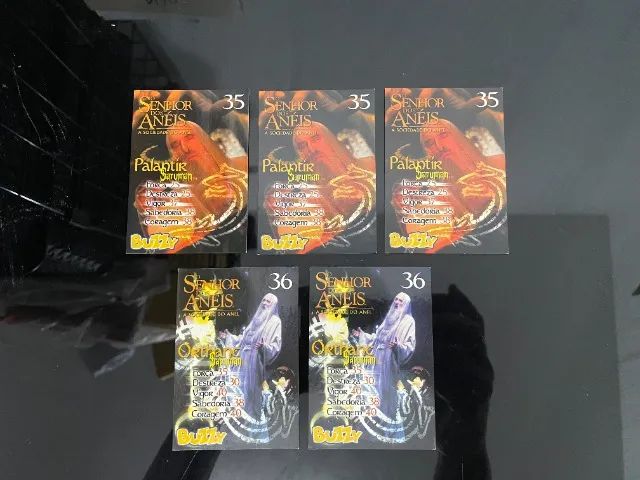 Cartas Cards Buzzy O Senhor dos Aneis - Unidade Avulsa - Foto 3