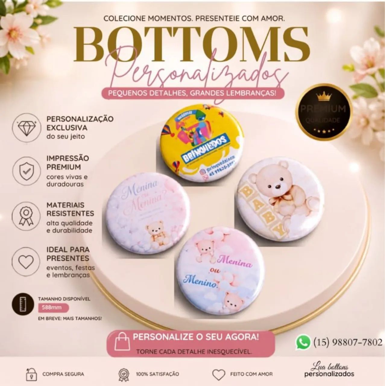 Bottoms personalizado 