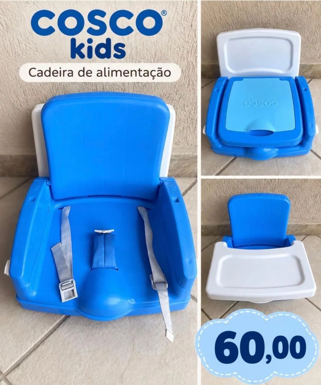 Cadeira de alimentação cosco