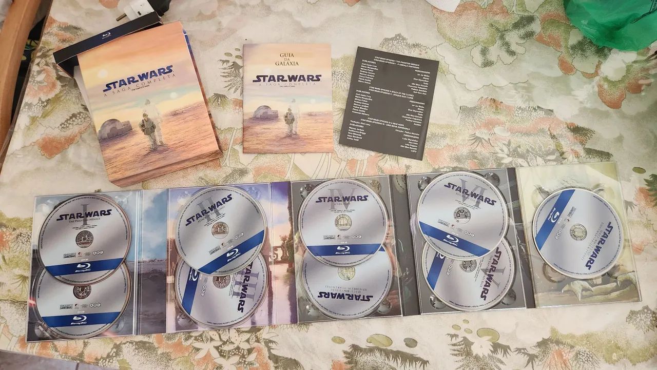 STAR WARS: A Saga Completa (9 discos em blu-ray) - Foto 2