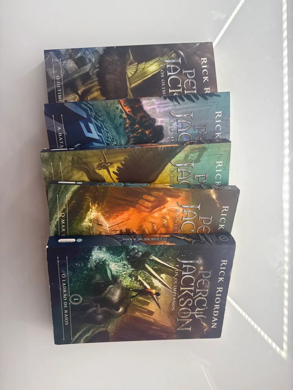 Livros de Percy Jackson 