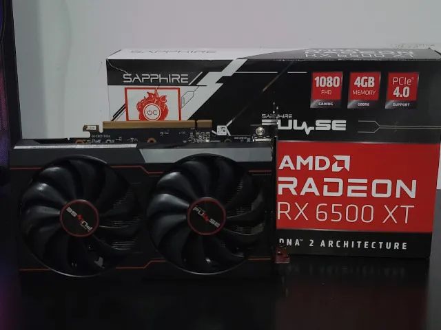 Placa de Vídeo RX 6500 XT