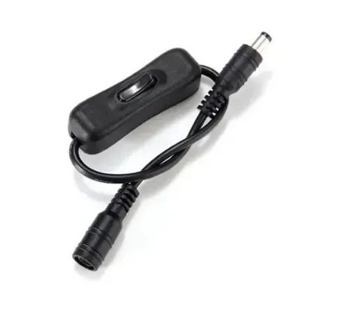 Interruptor Cabo Plug P4 Macho e fêmea Rabicho 12/24v Fita Led - Foto 3