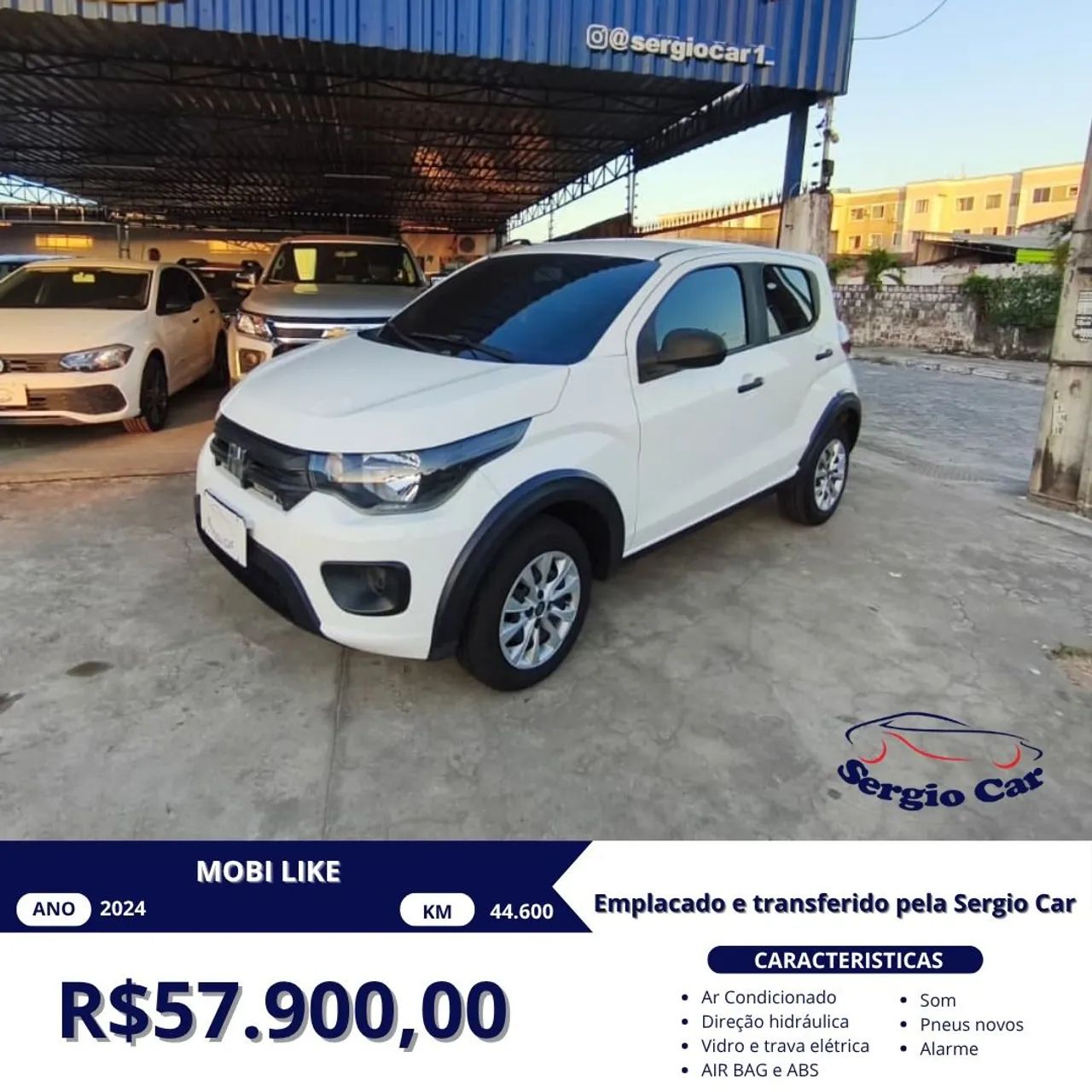 Fiat Mobi MOBI LIKE 1.0 Fire Flex 5p. 2024