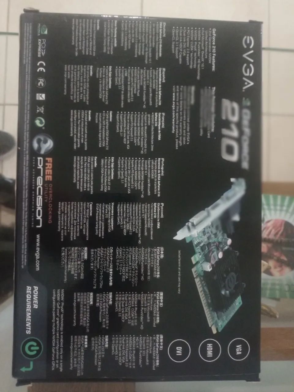 Placa de Vídeo GFORCE 210 - Foto 2