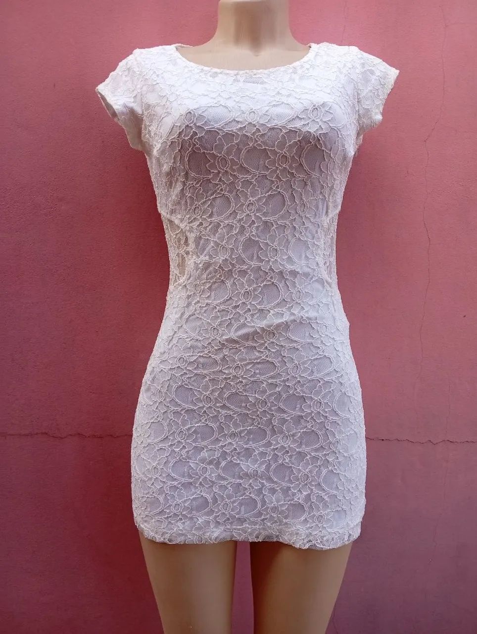 Vestido em renda 