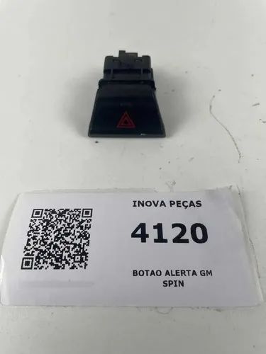 Botao Alerta Gm Spin Preto