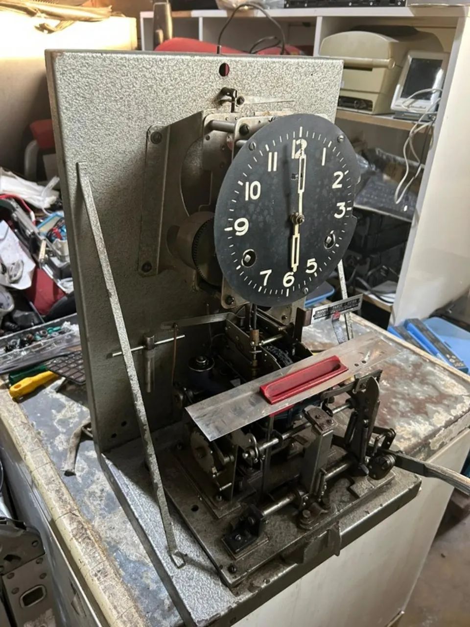 Relogio de Ponto Dimep Antigo - Foto 5
