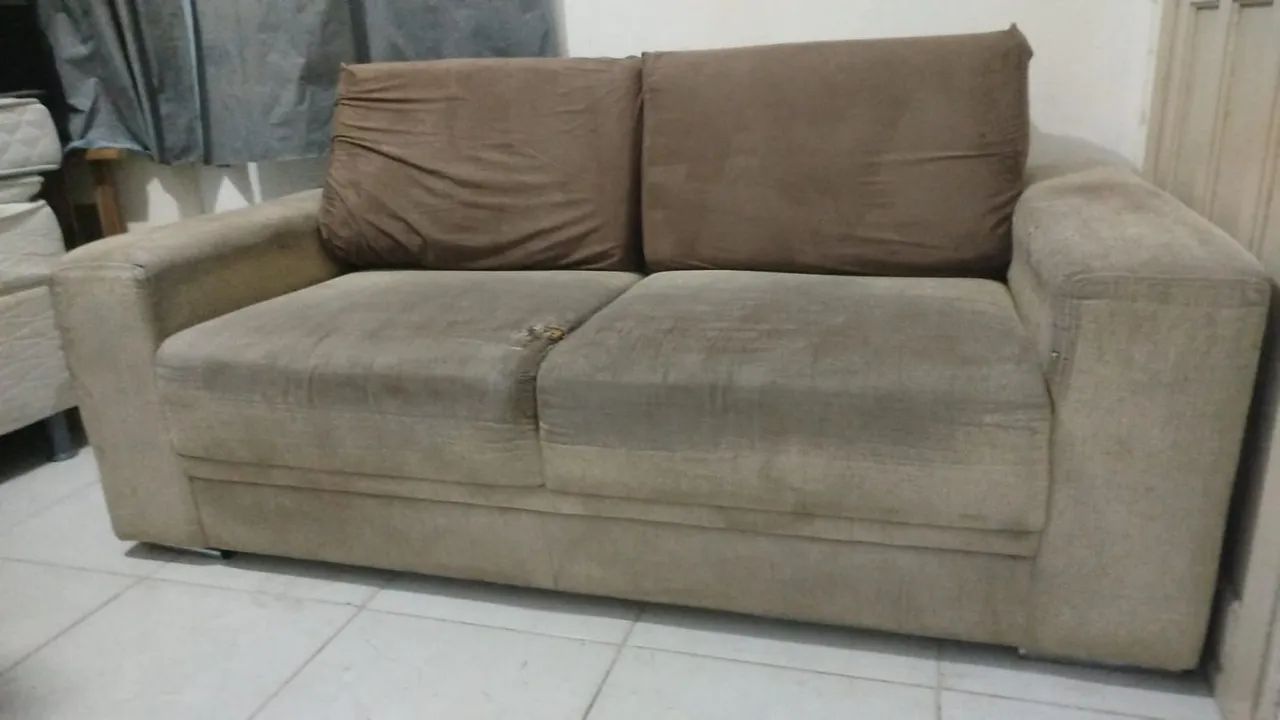 Sofá 2 lugares, entrega grátis