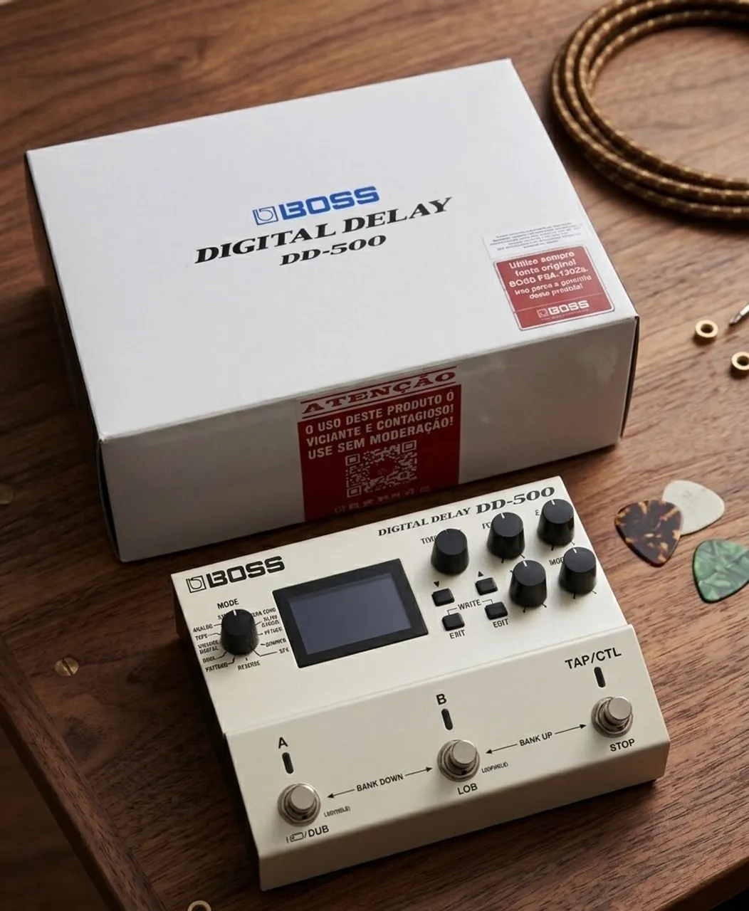 Pedal Delay Boss DD500 / DD-500 - Instrumentos musicais - Recreio