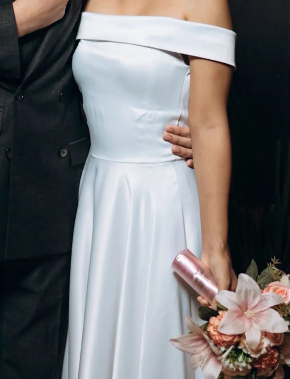 Vestido de noiva Cetim  - Foto 4