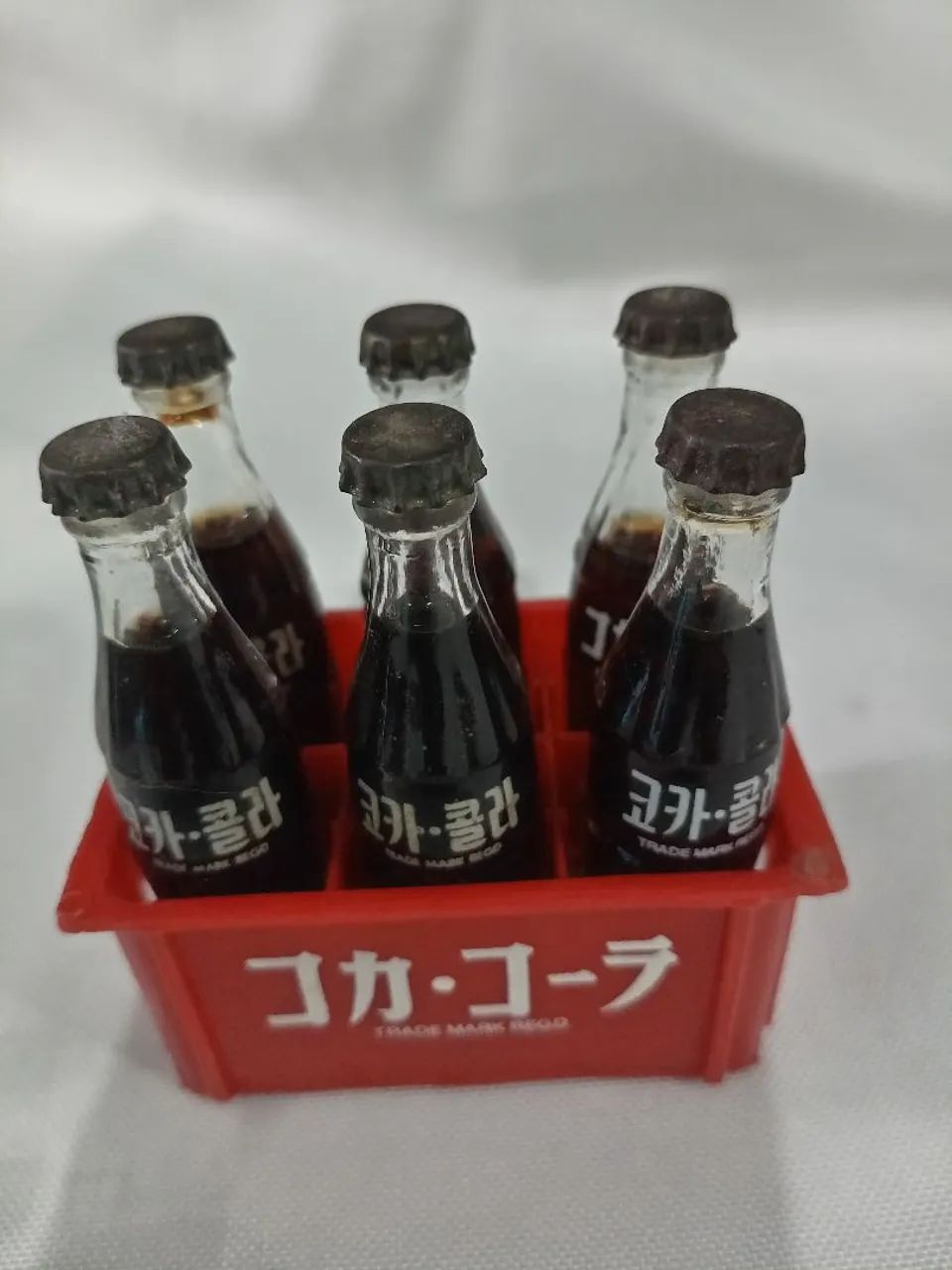 Miniaturas de garrafinhas COCA-COLA década de 1980  - Foto 3