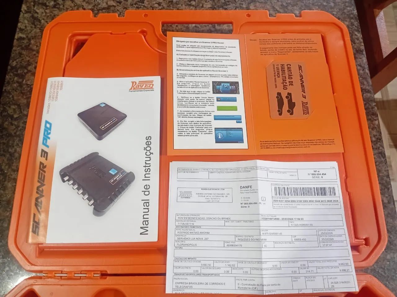 Vendo scaner raven scope pro e osciloscópio 6 canais  - Foto 3