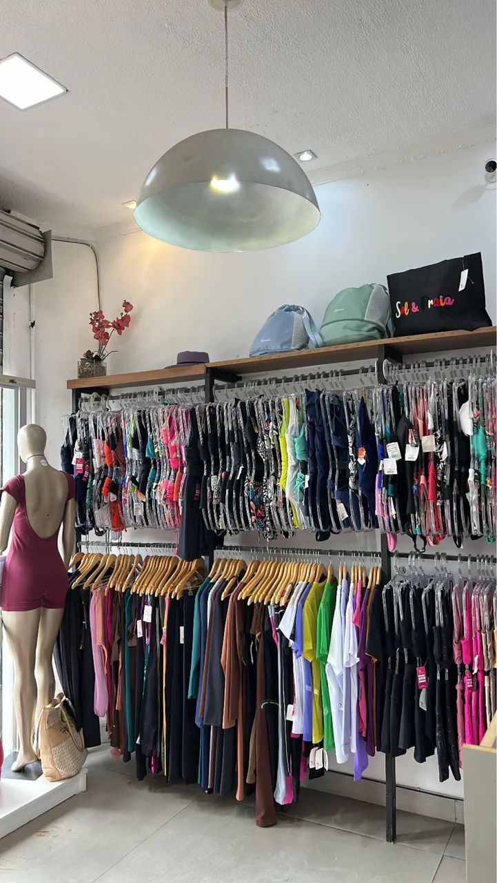 Passo ponto todo montado de moda fitness 