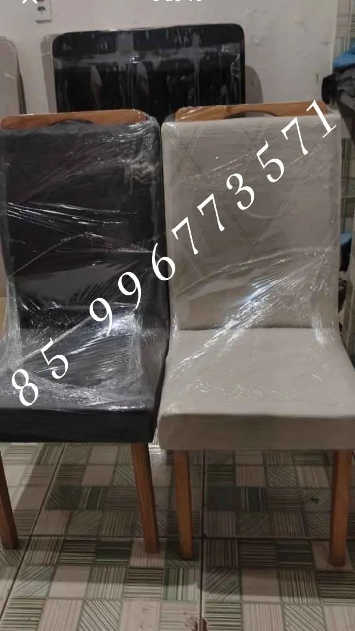 LUXUOSAS CADEIRAS DE JANTAR.