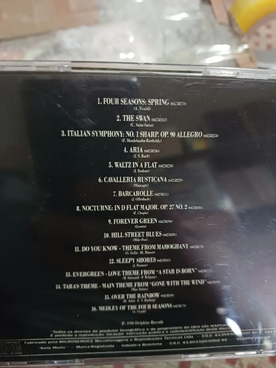 Cd Richard Clayderman - My Classic Collection - Excelente Estado - Foto 3
