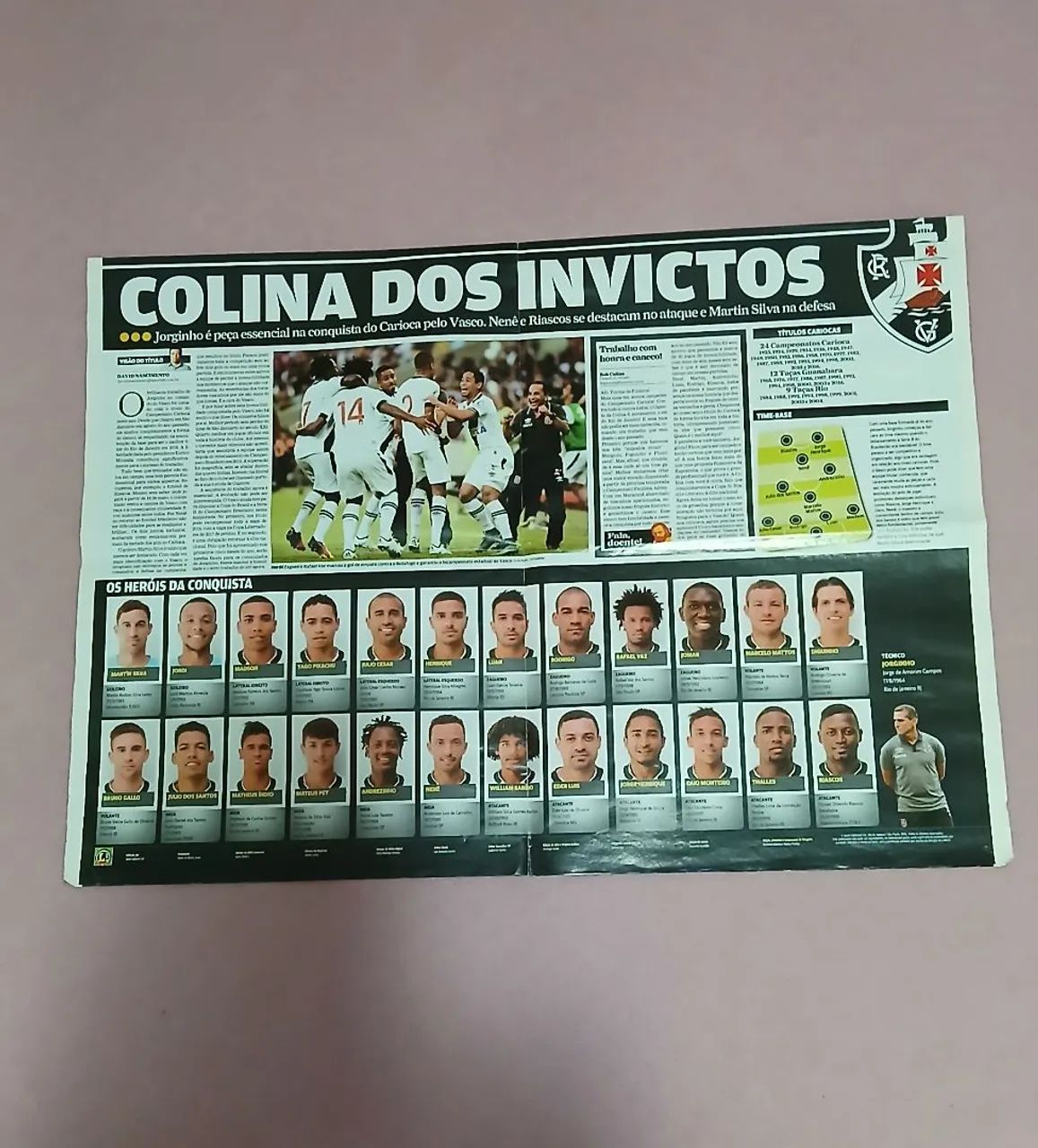 POSTERES GIGANTES DO VASCO DA GAMA  - Foto 3