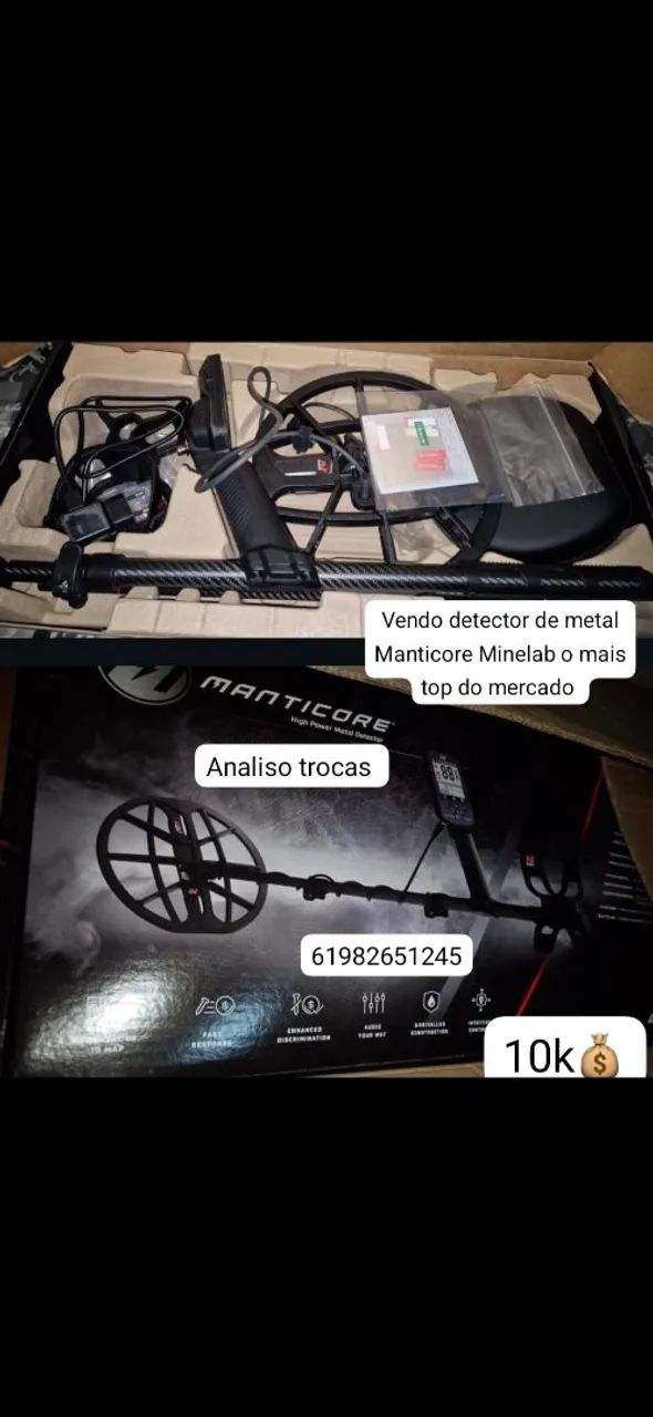 Detector de metais minelab monticore  - Foto 3