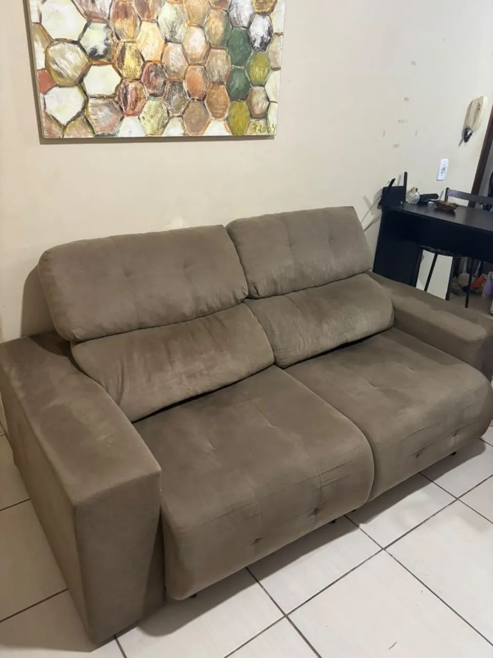 Sofá Retrátil e Reclinável