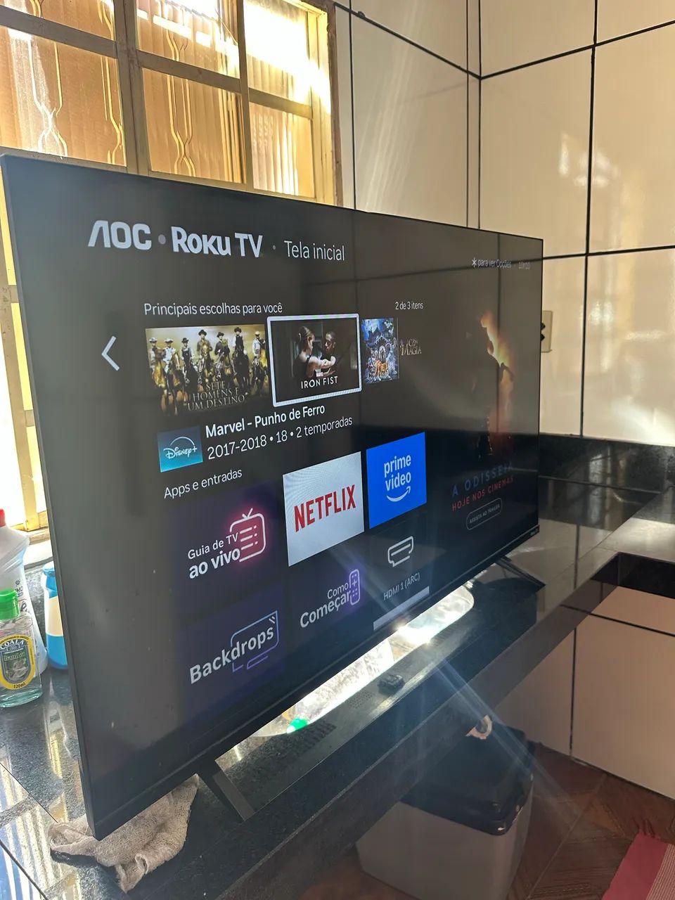 Smartv 43 semi novo  - Foto 2