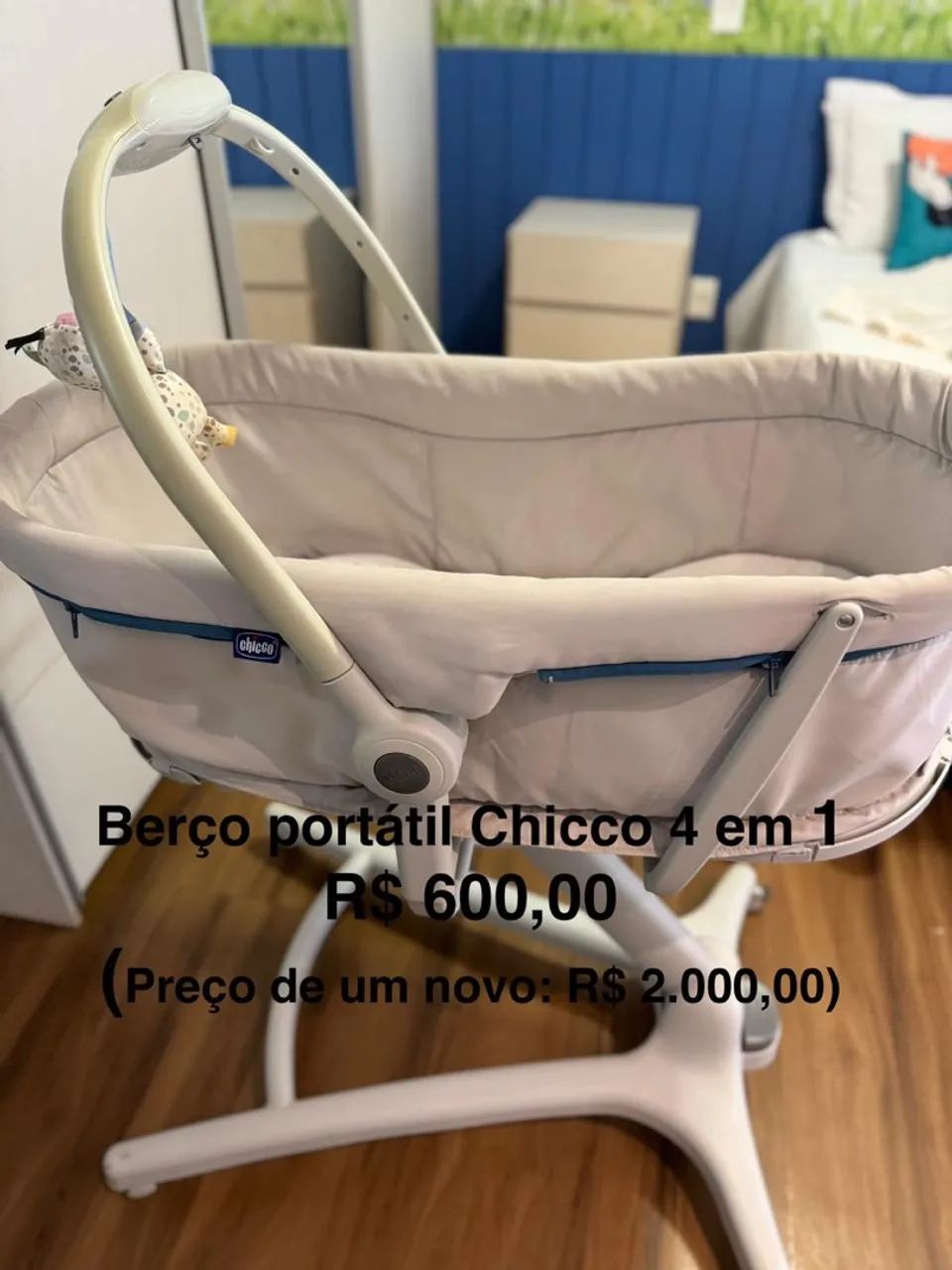 Berço 4 em 1 Chicco 