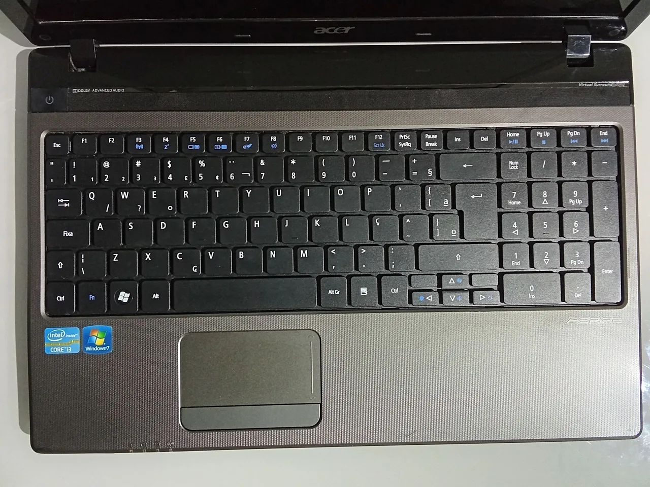 Notebook Marca Acer i3 em ótimo estado mas parou de funcionar! - Foto 4