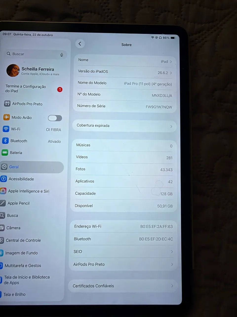 IPad Pro 4 geração 