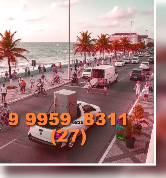 Frete na Praia da Costa, Itapuã, Dom João Batista e Guaranhus (27) 9 9959+8311