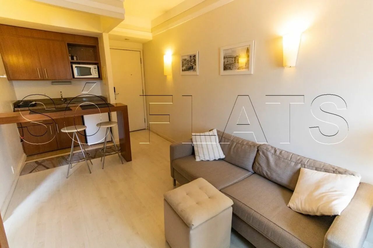 Flat de 02 dormitórios no Itaim Bibi, excelente empreendimento e ótima localização, cozinh - Foto 4