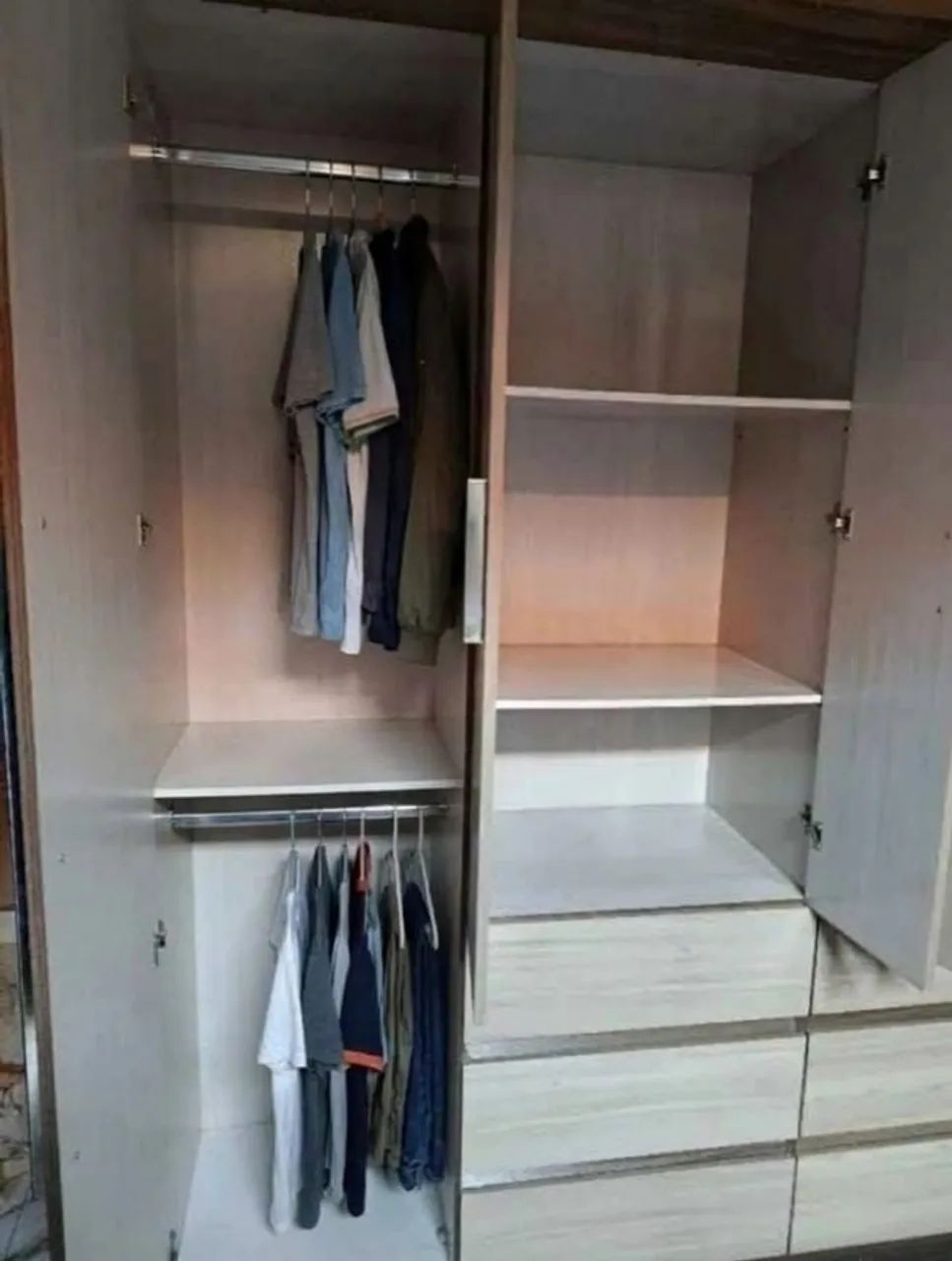 Guarda roupa de casal Semi novo - Foto 3