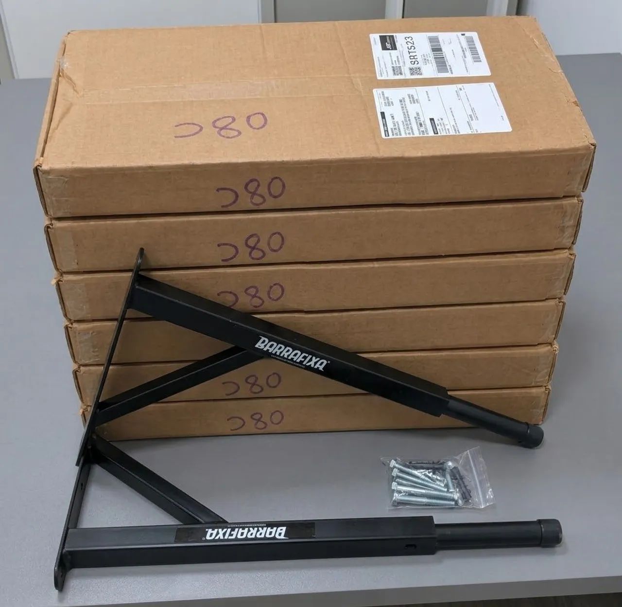 Barra fixa paralela nova em estoque  - Foto 4