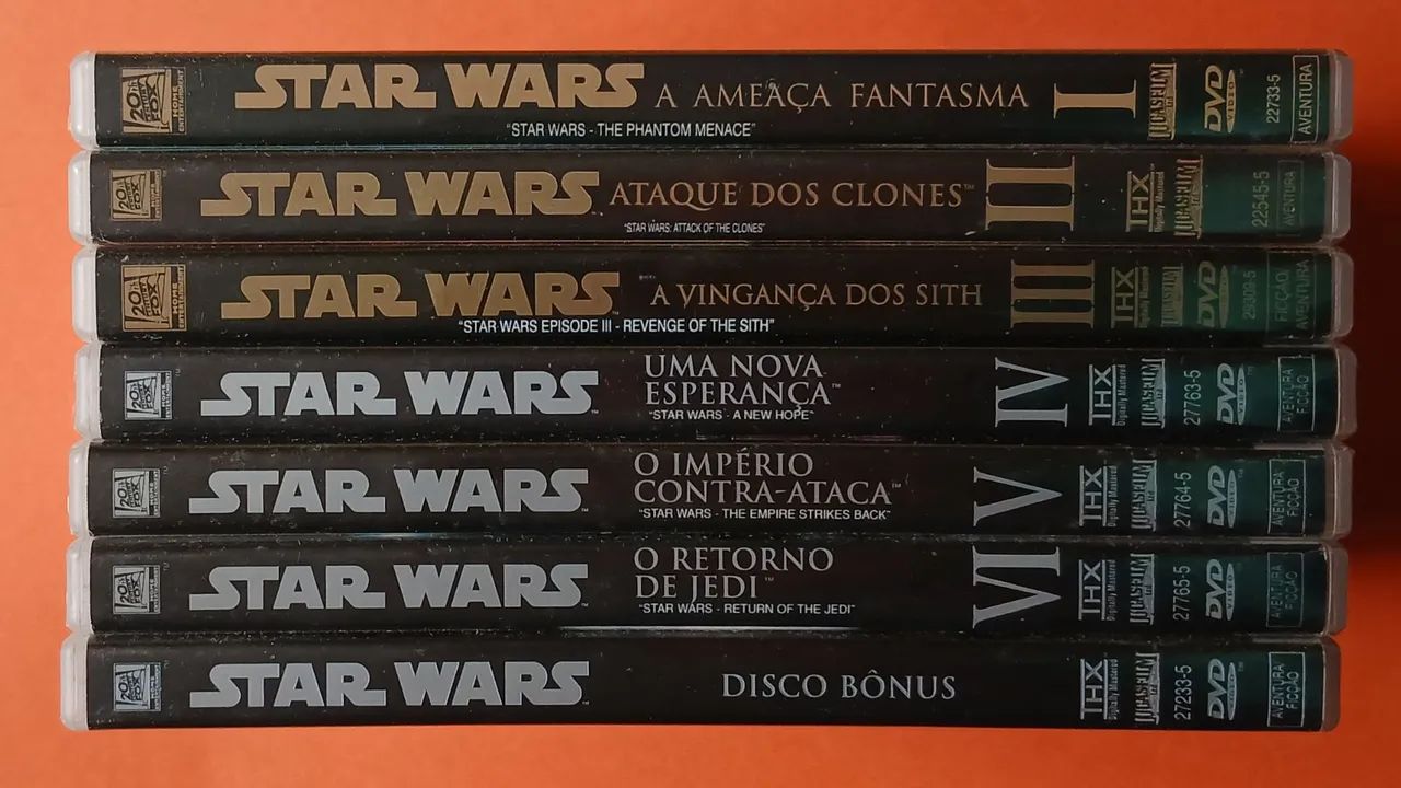 Dvd Coleção Star Wars - 10 Discos (Encartes) - Foto 3