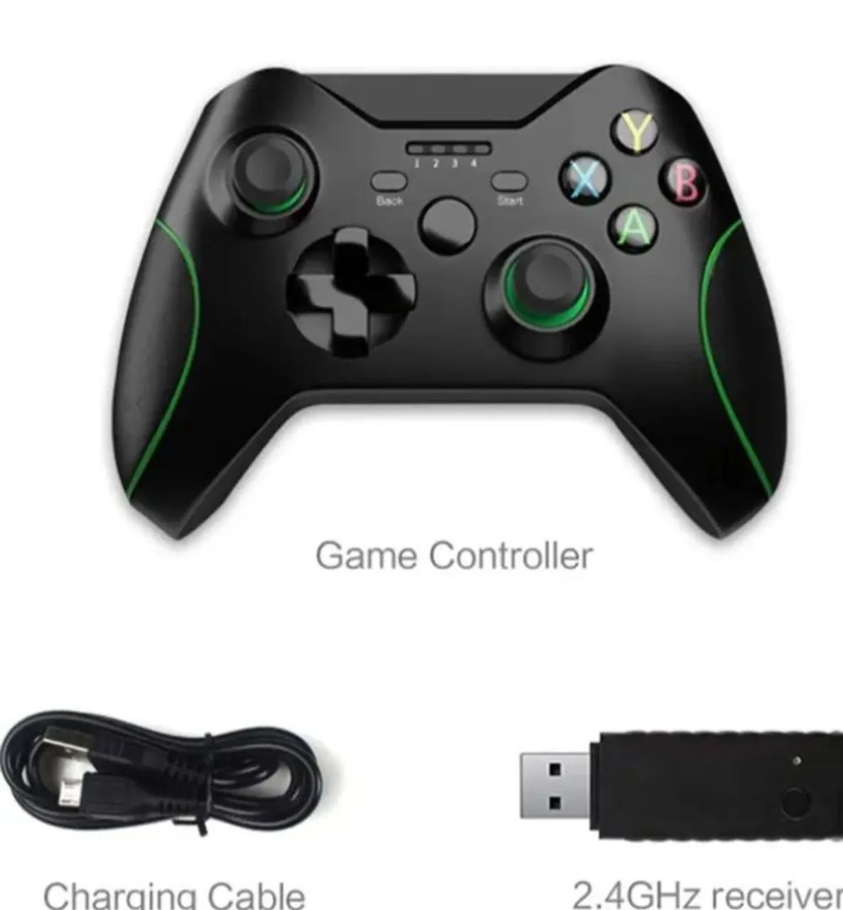 Controle Joystick Sem Fio Compatível Com Xbox One Pc E Cloud Gaming - Foto 3