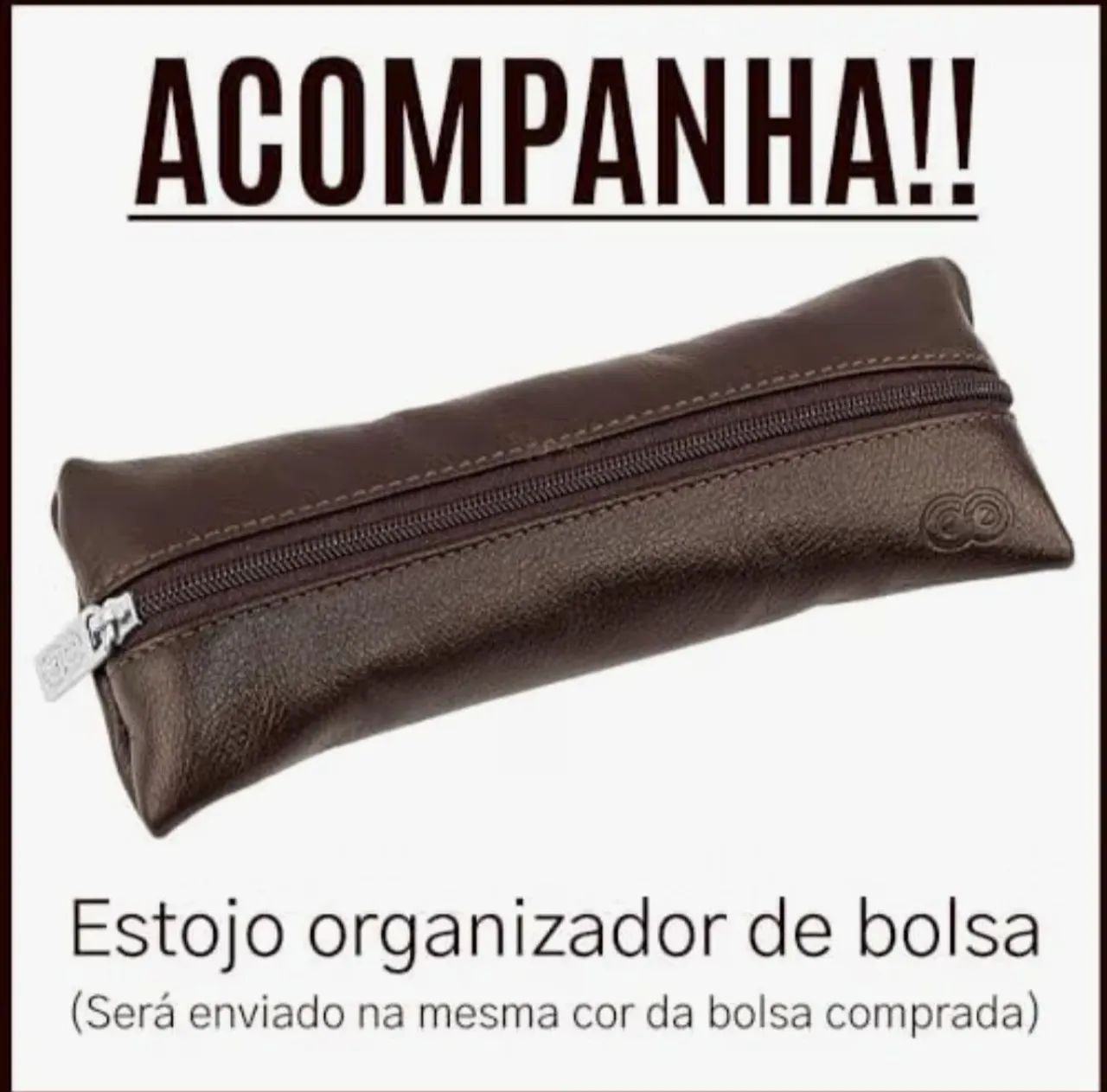 Bolsa de couro Galvani - Foto 5