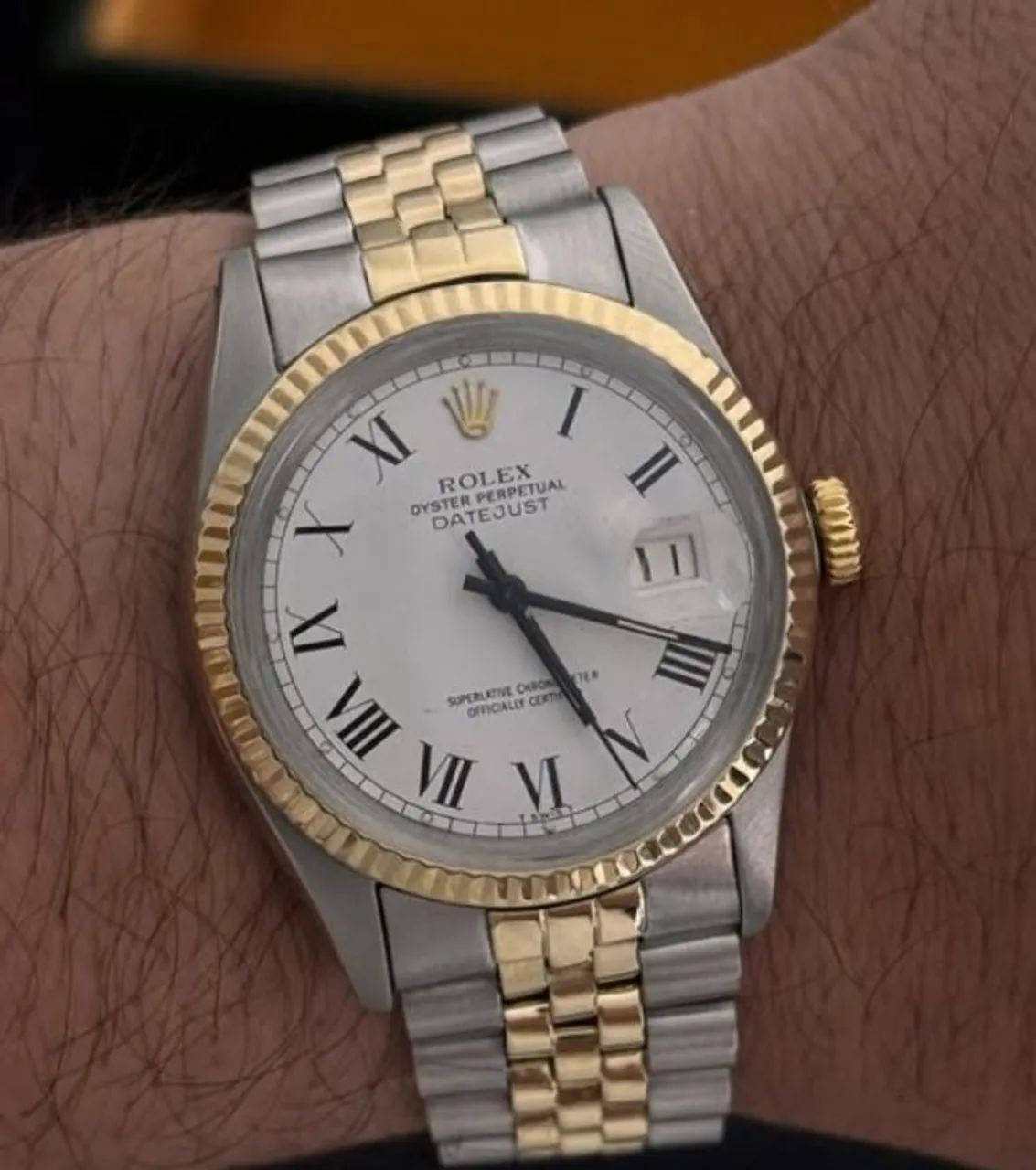 Rolex Datejust Aço e Ouro - Foto 2