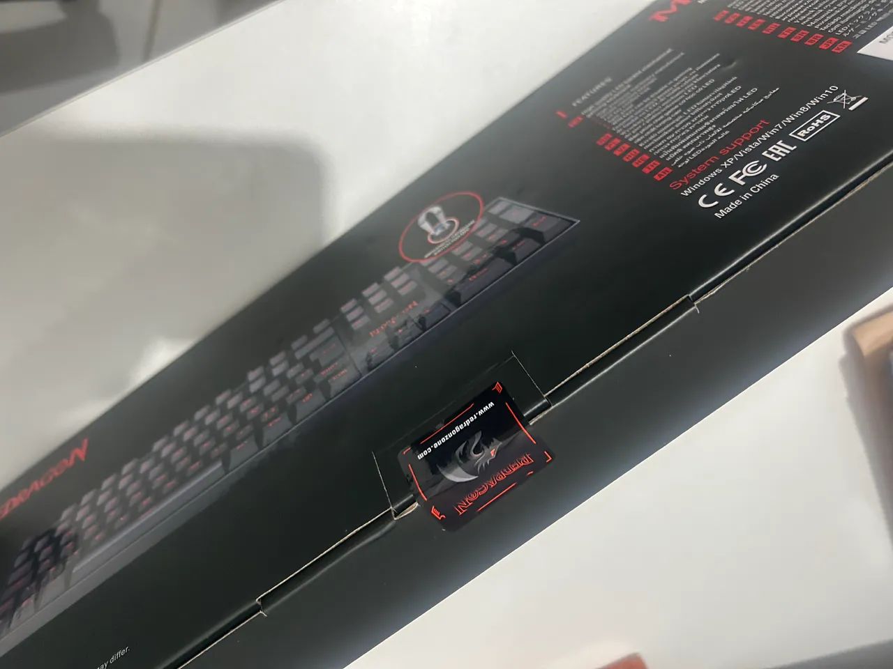 Teclado mecânico novo - Redragon