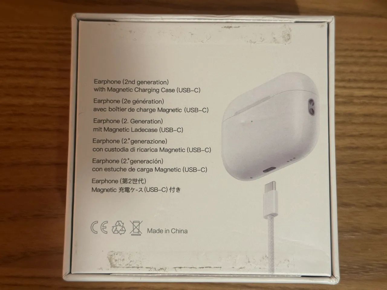 Earphone (2nd generation) with Magnetic Charging Case (USB-C) - Foto 3