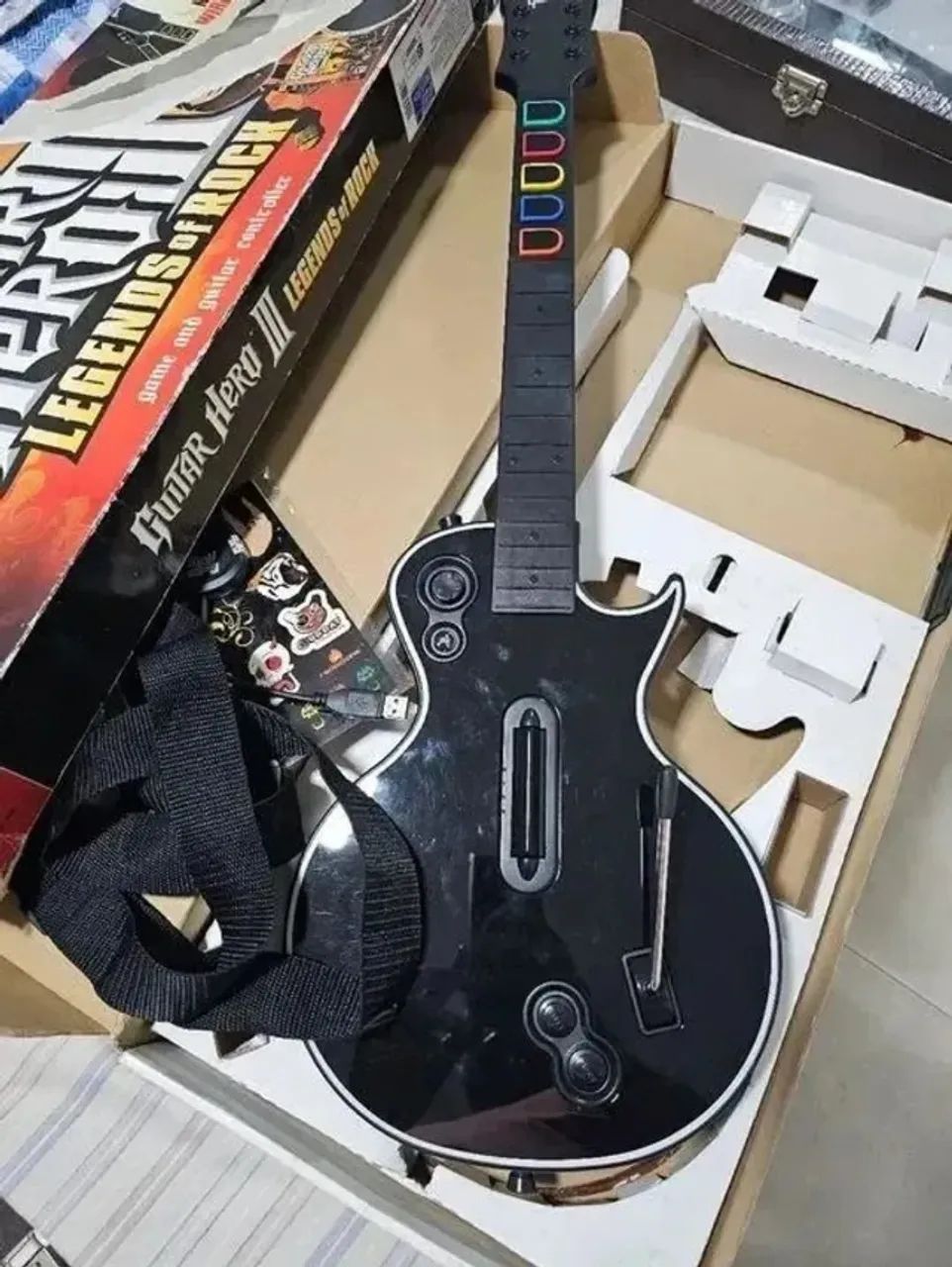 Dongle Guitarra PS3 Guitar Hero Clone Hero - Foto 2