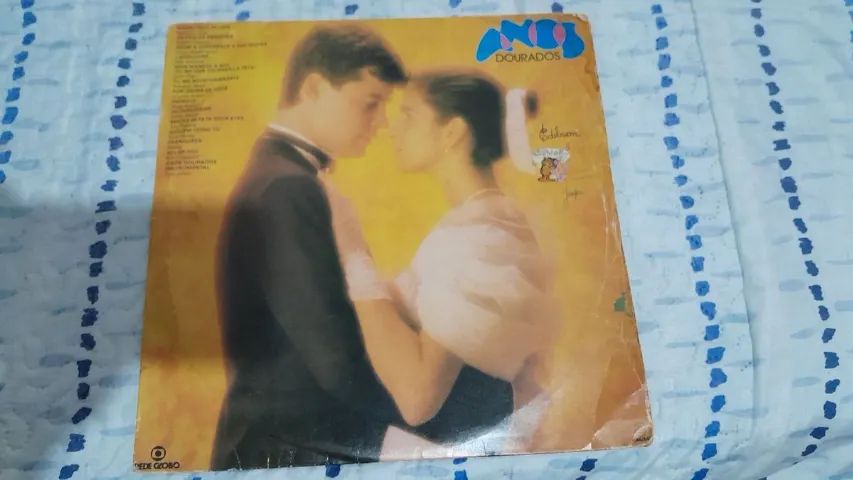 Disco Vinil Anos Dourados