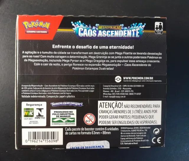 Booster Box Caos Ascendente (36 Pacotes) - Foto 4