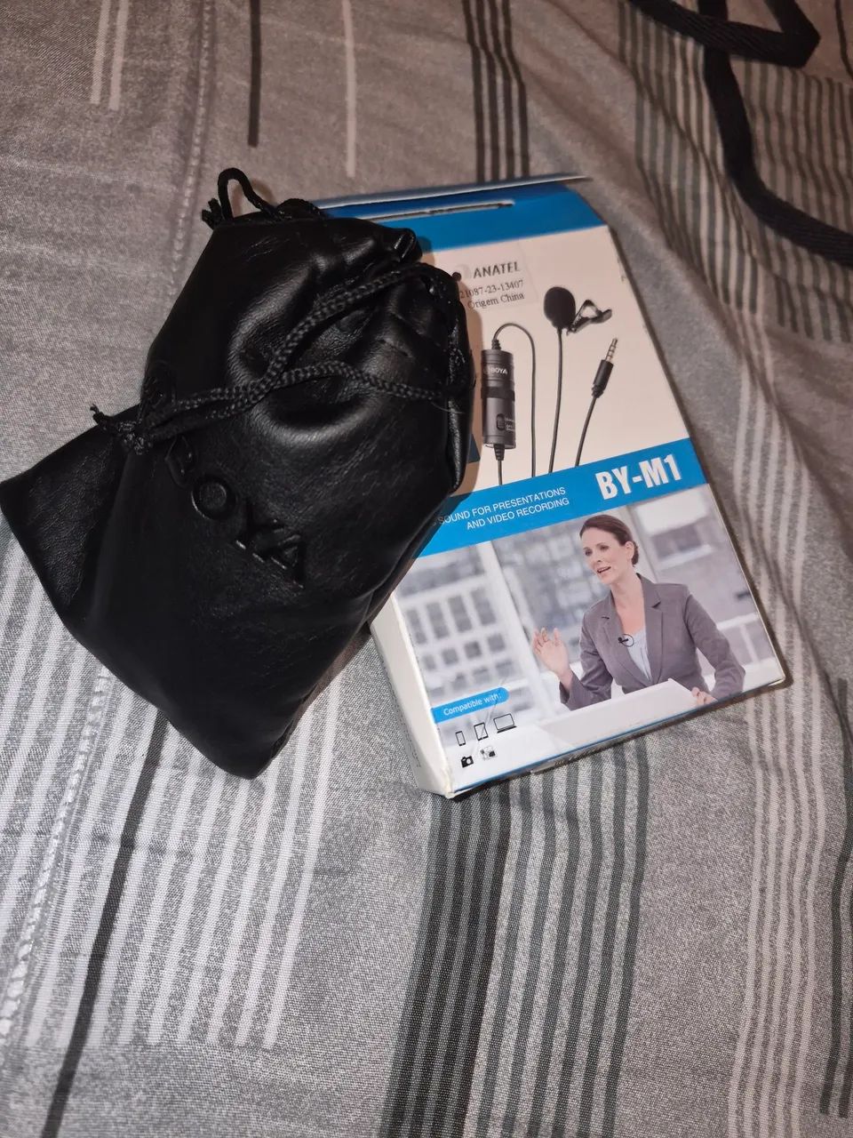 Microfone boya m1