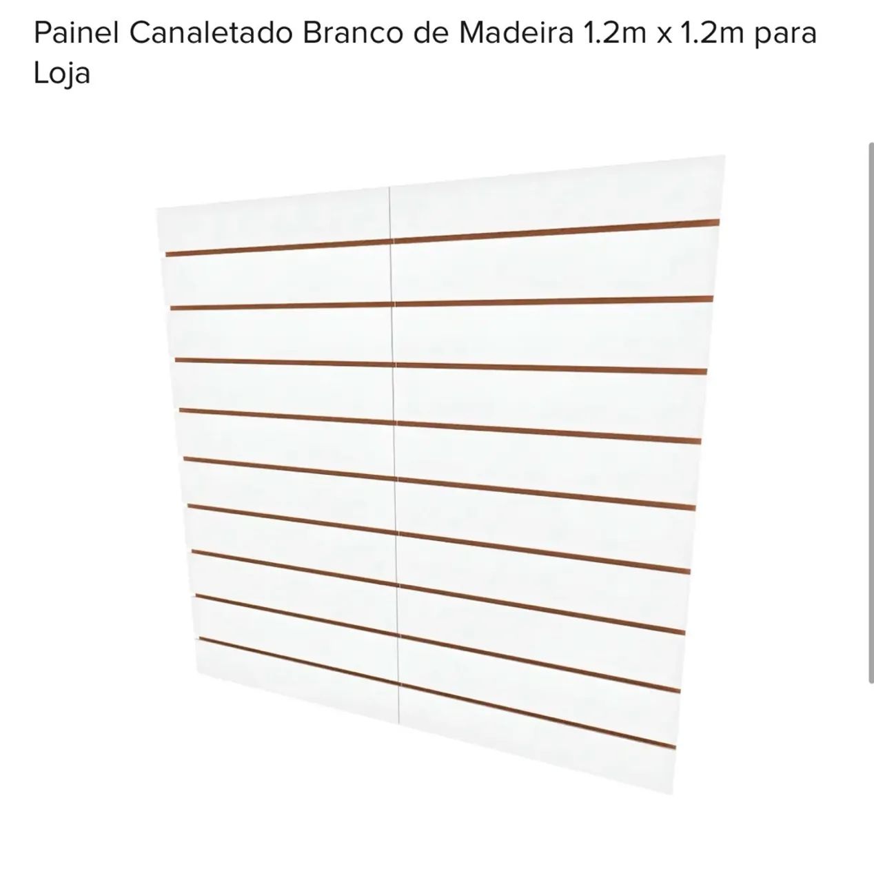PAINEL CANALETADO COM 30 ganchos  - Foto 3