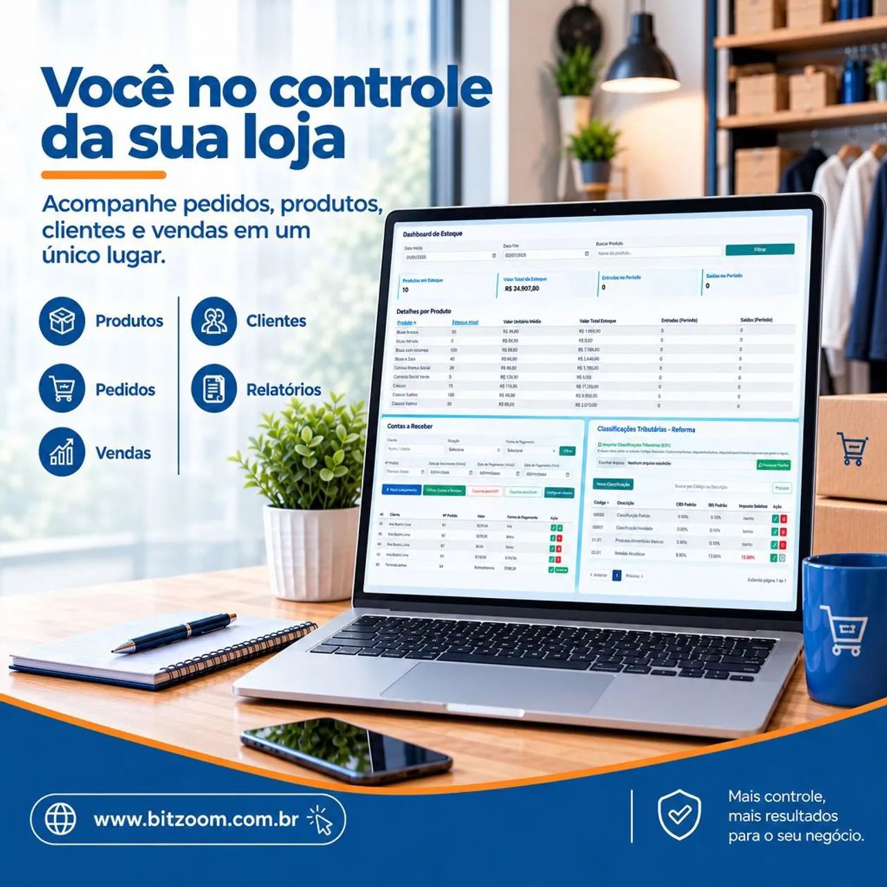 Loja virtual ( e-commerce) profissional para sua empresa | BitZOOM  - Foto 4