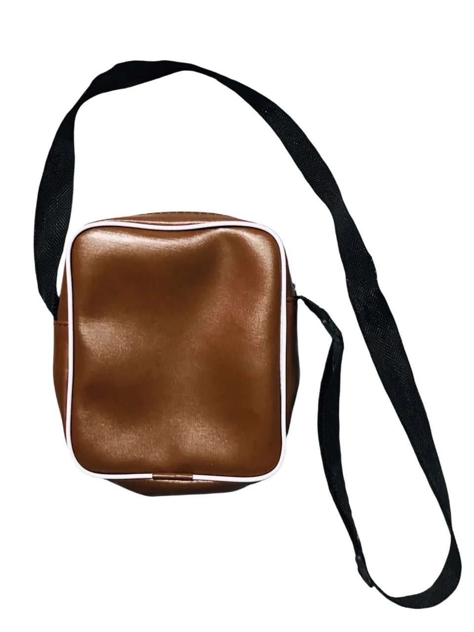 Bolsa shoulder bag transversal marrom ADIDAS semi nova! - Bolsas