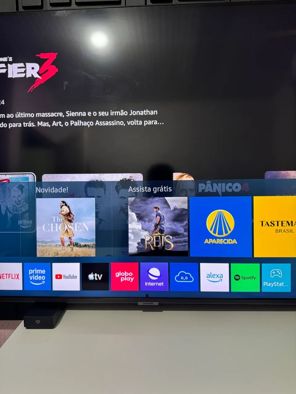 Smart tv 50 polegadas 4K - Samsung - Foto 5