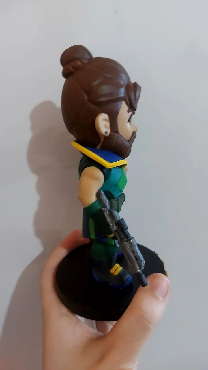 Boneco 3d com base personalizada  Harbor Valorant  - Foto 2