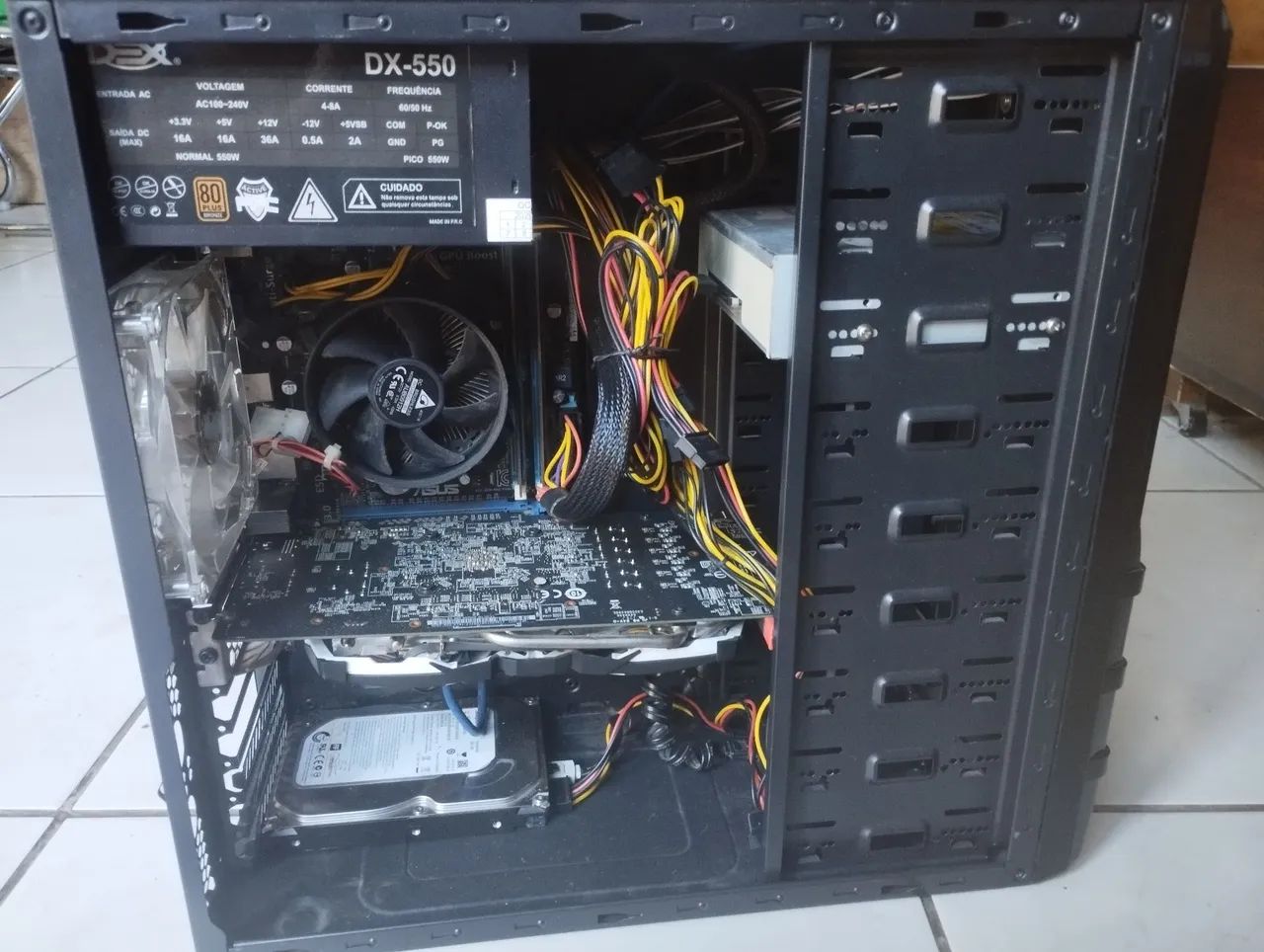 PC GAMER USADO RTX 580 INTEL RCORE i73770 - Foto 3