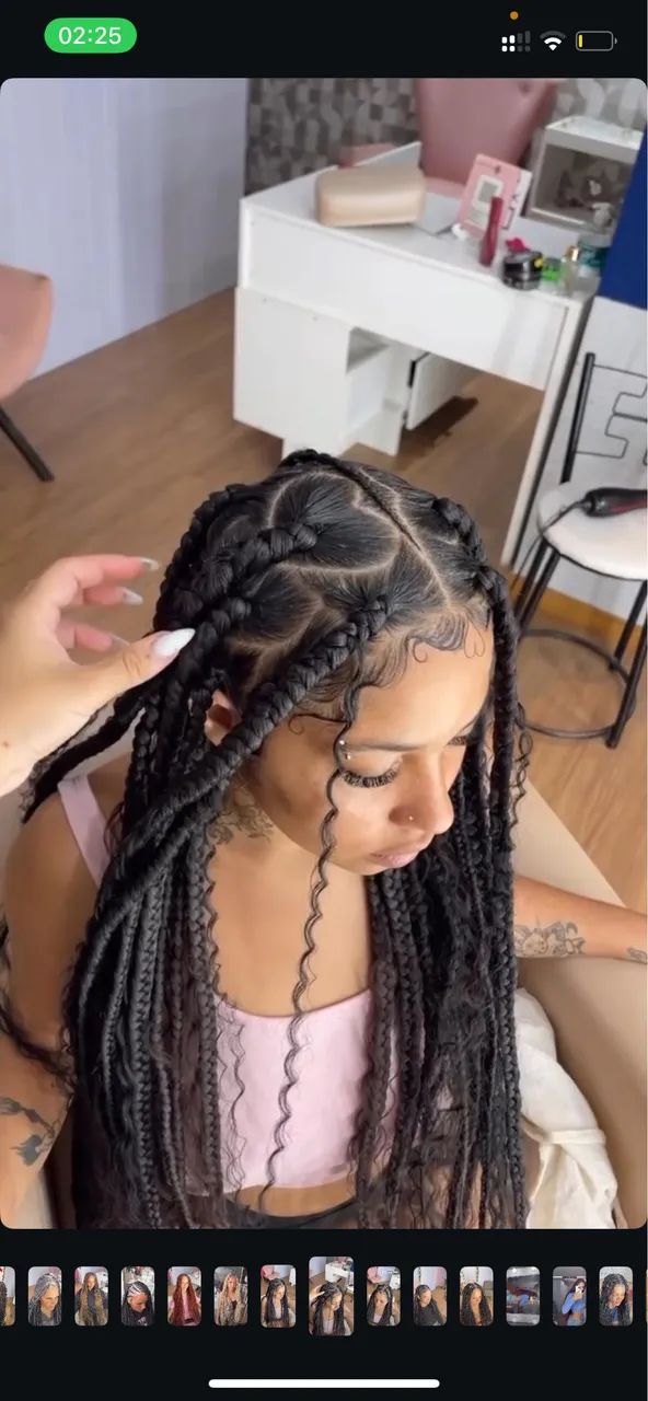 tranças, box braids - Foto 2